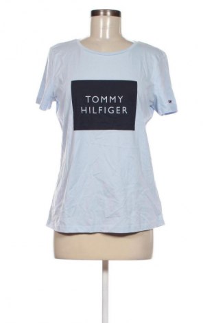 Γυναικείο t-shirt Tommy Hilfiger, Μέγεθος M, Χρώμα Μπλέ, Τιμή 21,03 €