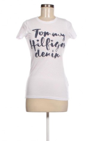 Дамска тениска Tommy Hilfiger, Размер S, Цвят Бял, Цена 41,00 лв.
