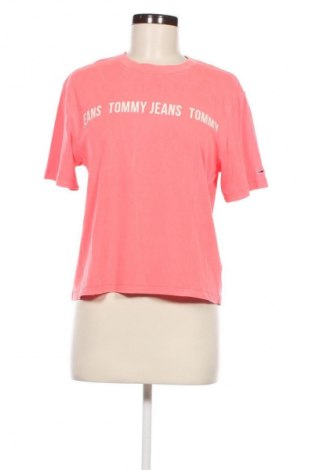 Női póló Tommy Jeans, Méret S, Szín Rózsaszín, Ár 6 099 Ft