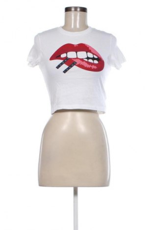 Γυναικείο t-shirt Tommy Jeans, Μέγεθος S, Χρώμα Λευκό, Τιμή 39,69 €