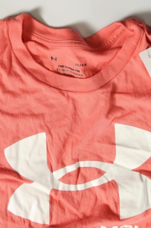 Γυναικείο t-shirt Under Armour, Μέγεθος L, Χρώμα Ρόζ , Τιμή 16,70 €