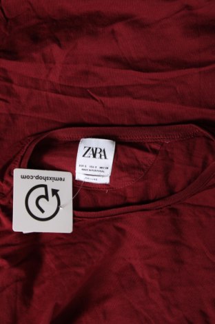 Dámské tričko Zara, Velikost S, Barva Červená, Cena  105,00 Kč