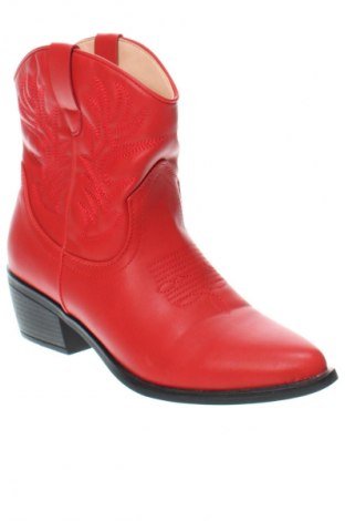 Damen Stiefeletten, Größe 40, Farbe Rot, Preis € 27,99