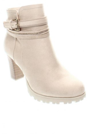 Damen Stiefeletten, Größe 41, Farbe Beige, Preis € 21,49