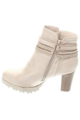 Damen Stiefeletten, Größe 41, Farbe Beige, Preis 21,49 €