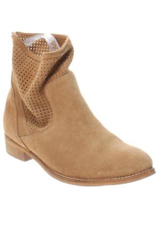 Damen Stiefeletten, Größe 41, Farbe Beige, Preis 27,49 €