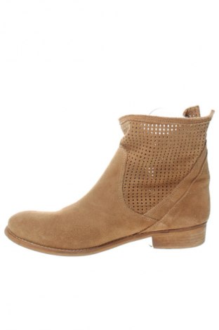 Damen Stiefeletten, Größe 41, Farbe Beige, Preis 27,49 €