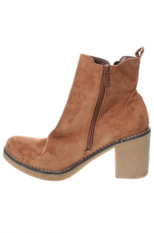 Damen Stiefeletten, Größe 41, Farbe Beige, Preis 16,99 €