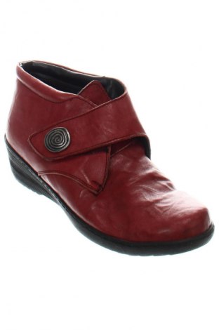 Γυναικεία μποτάκια Dr. Feet, Μέγεθος 38, Χρώμα Κόκκινο, Τιμή 23,20 €