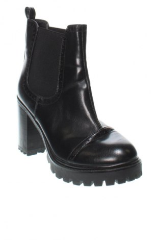 Botine de damă Ideal Shoes, Mărime 38, Culoare Negru, Preț 246,71 Lei