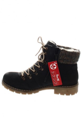 Botine de damă Rieker, Mărime 40, Culoare Negru, Preț 460,53 Lei