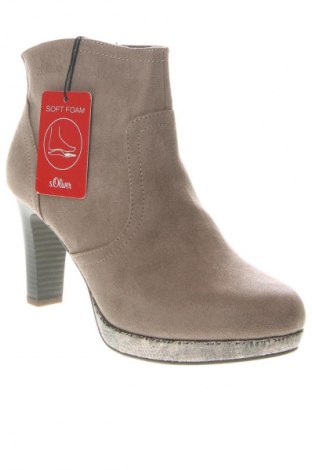 Damen Stiefeletten S.Oliver, Größe 40, Farbe Beige, Preis € 36,49