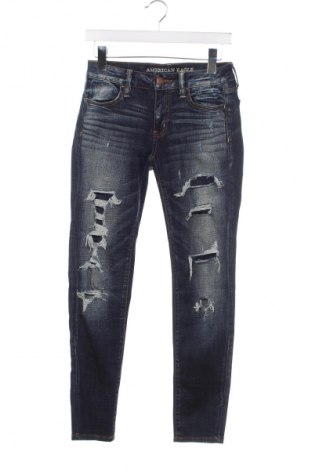 Dámske džínsy  American Eagle, Veľkosť XS, Farba Modrá, Cena  11,63 €