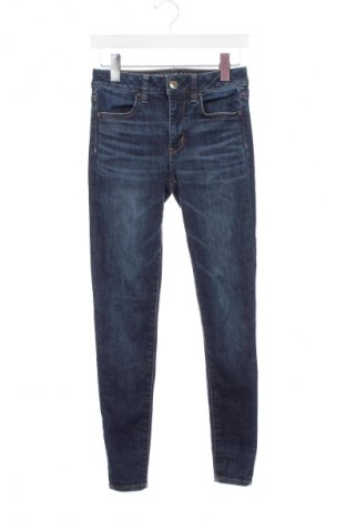 Damskie jeansy American Eagle, Rozmiar XS, Kolor Niebieski, Cena 50,90 zł