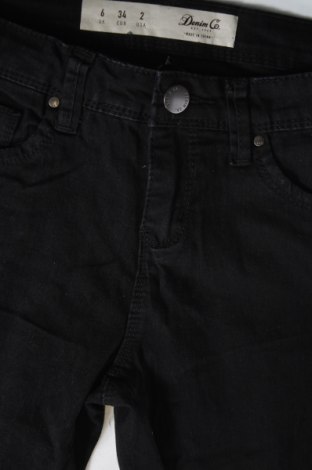 Damen Jeans Denim Co., Größe XS, Farbe Schwarz, Preis 10,09 €
