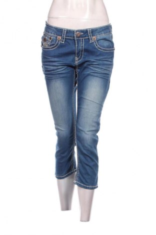 Damskie jeansy Fashion Denim, Rozmiar L, Kolor Niebieski, Cena 20,99 zł