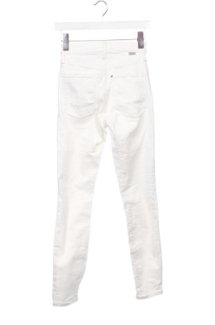 Damskie jeansy H&M, Rozmiar XS, Kolor Biały, Cena 26,99 zł