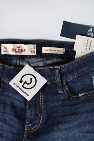 Damskie jeansy Hollister, Rozmiar M, Kolor Niebieski, Cena 76,99 zł