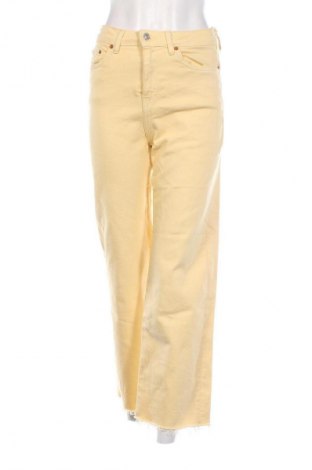 Дамски дънки Lager 157, Размер XS, Цвят Жълт, Цена 15,95 лв.