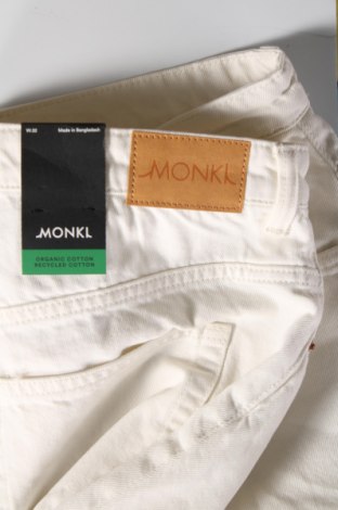 Damen Jeans Monki, Größe L, Farbe Weiß, Preis 20,36 €