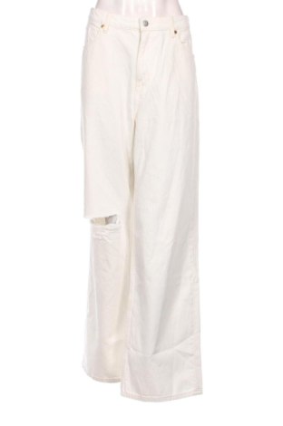 Damen Jeans Monki, Größe L, Farbe Weiß, Preis 20,36 €