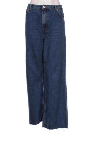 Blugi de femei Monki, Mărime XL, Culoare Albastru, Preț 69,08 Lei