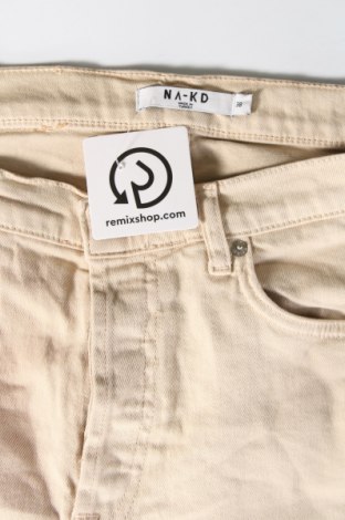 Damen Jeans NA-KD, Größe M, Farbe Beige, Preis 14,27 €