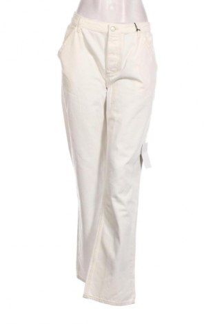Dámské džíny  NA-KD, Velikost XL, Barva Bílá, Cena  674,00 Kč