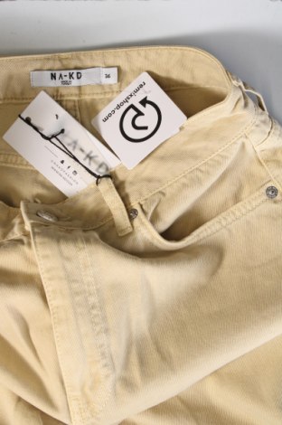 Damen Jeans NA-KD, Größe S, Farbe Beige, Preis € 14,99