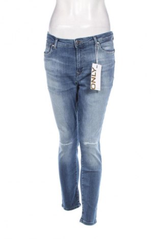 Γυναικείο Τζίν ONLY, Μέγεθος XL, Χρώμα Μπλέ, Τιμή 21,83 €