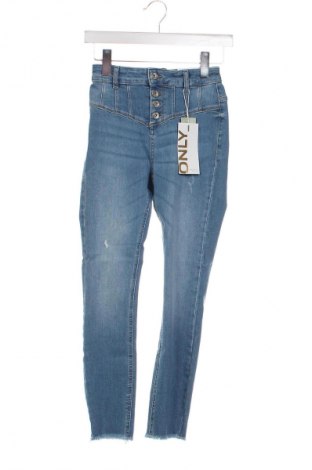 Dámské džíny  ONLY, Velikost XS, Barva Modrá, Cena  558,00 Kč