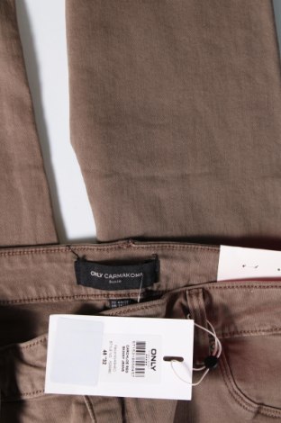 Damen Jeans ONLY Carmakoma, Größe XXL, Farbe Braun, Preis 21,83 €