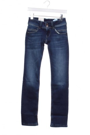 Дамски дънки Pepe Jeans, Размер XS, Цвят Син, Цена 94,60 лв.