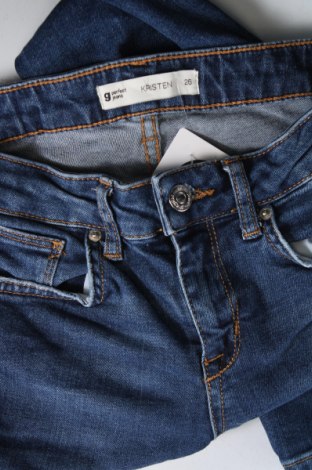 Dámské džíny  Perfect Jeans By Gina Tricot, Velikost XS, Barva Modrá, Cena  271,00 Kč