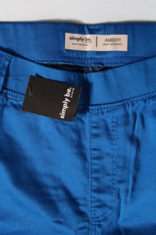 Damskie jeansy Simply Be, Rozmiar XXL, Kolor Niebieski, Cena 55,99 zł