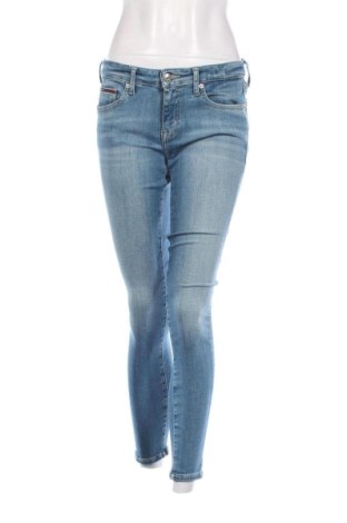 Дамски дънки Tommy Jeans, Размер M, Цвят Син, Цена 94,60 лв.