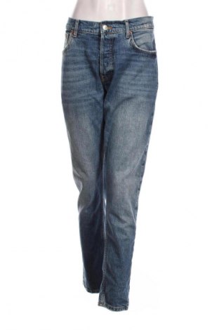 Blugi de femei Zara, Mărime XL, Culoare Albastru, Preț 53,29 Lei