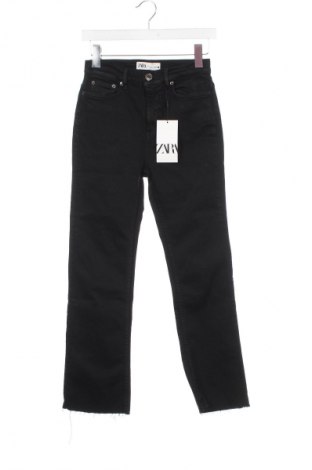 Blugi de femei Zara, Mărime XS, Culoare Negru, Preț 158,16 Lei