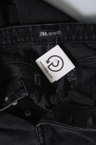 Дамски дънки Zara, Размер XS, Цвят Черен, Цена 13,50 лв.