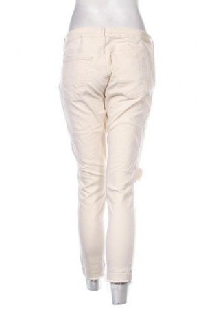 Дамски дънки Zara, Размер L, Цвят Екрю, Цена 15,42 лв.