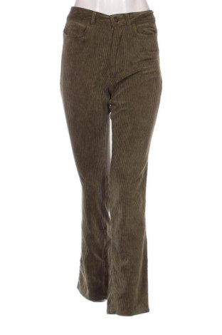 Pantaloni de velvet de femei, Mărime XS, Culoare Verde, Preț 42,93 Lei