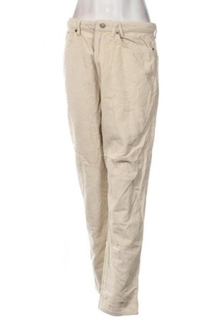 Γυναικείο κοτλέ παντελόνι America Today, Μέγεθος XL, Χρώμα Εκρού, Τιμή 17,94 €