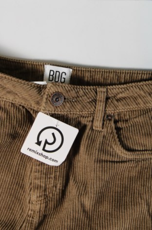 Pantaloni de velvet de femei BDG, Mărime M, Culoare Verde, Preț 67,44 Lei