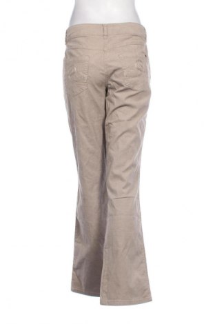 Pantaloni de velvet de femei Blue Motion, Mărime L, Culoare Bej, Preț 44,99 Lei