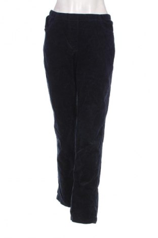 Pantaloni de velvet de femei Brandtex, Mărime XL, Culoare Albastru, Preț 95,39 Lei