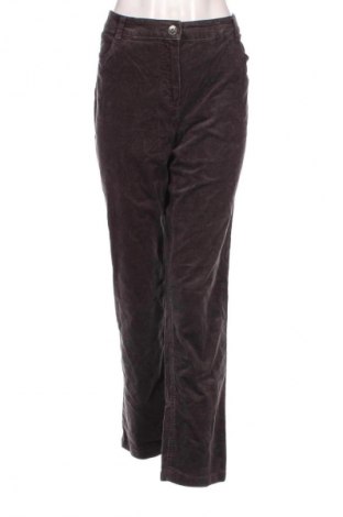 Pantaloni de velvet de femei Canda, Mărime XL, Culoare Gri, Preț 95,39 Lei