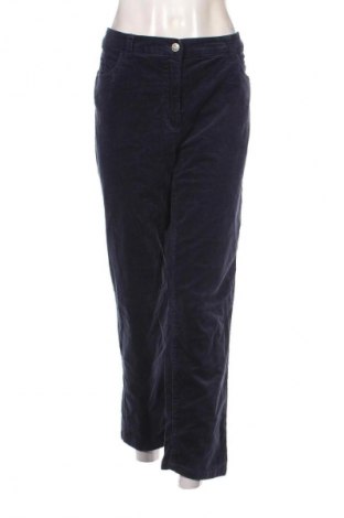 Pantaloni de velvet de femei Canda, Mărime XL, Culoare Albastru, Preț 29,99 Lei