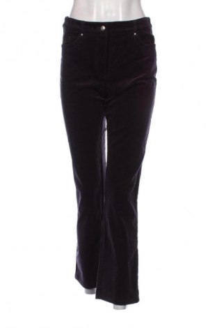 Pantaloni de velvet de femei Canda, Mărime S, Culoare Mov, Preț 44,89 Lei