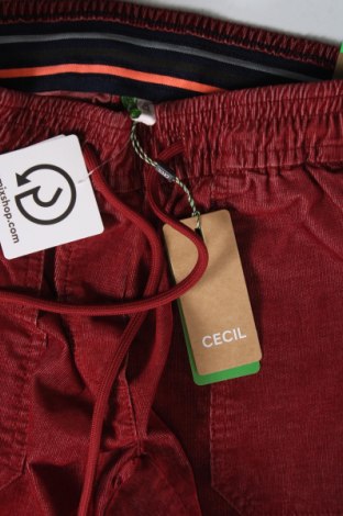 Damen Cordhose Cecil, Größe XS, Farbe Rot, Preis 10,49 €