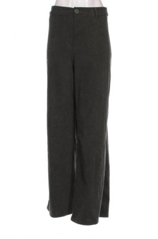 Pantaloni de velvet de femei Compania Fantastica, Mărime XL, Culoare Verde, Preț 74,18 Lei
